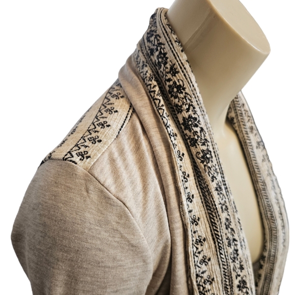 Daytrip Open front Long Sweater Cardigan Small - Picture 2 of 4